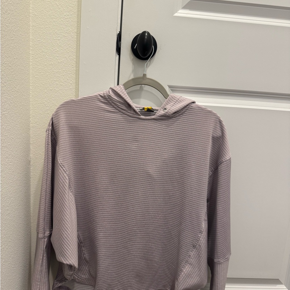 Striped Gray Hoodie